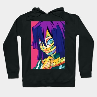 Anime Demon Hunter Pop Art Hoodie